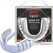 Капа OPRO Junior Snap-Fit UFC Hologram White фото